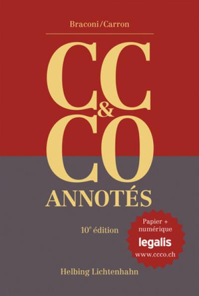 Code civil suisse et code des obligations annotés Code civil suisse et code des obligations annotés