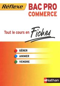 Bac pro commerce : tout le cours en fiches