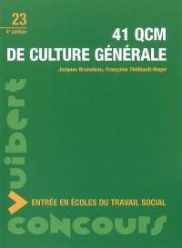 41 QCM de culture générale : entrée en écoles du travail social