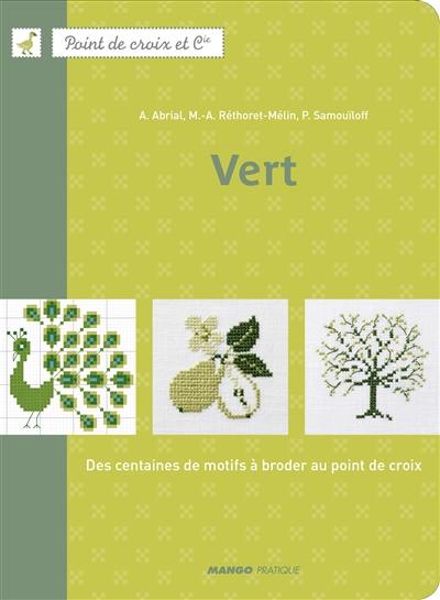 Vert : des centaines de motifs à broder au point de croix