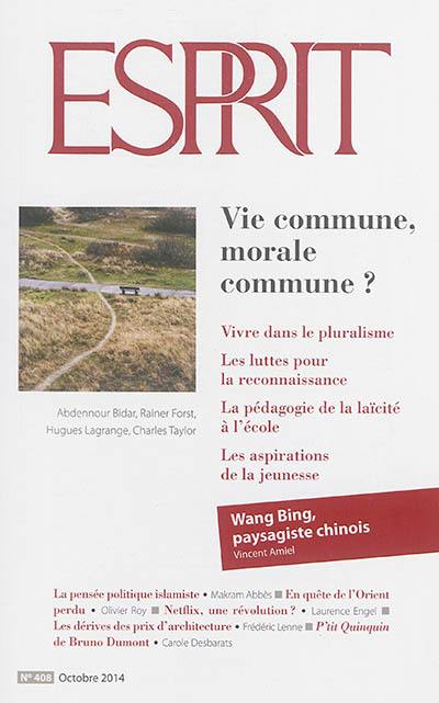 Esprit, n° 408. Vie commune, morale commune ?