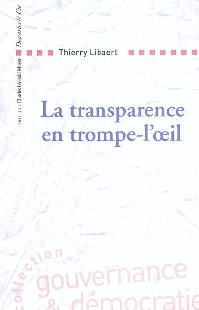 La transparence en trompe-l'oeil