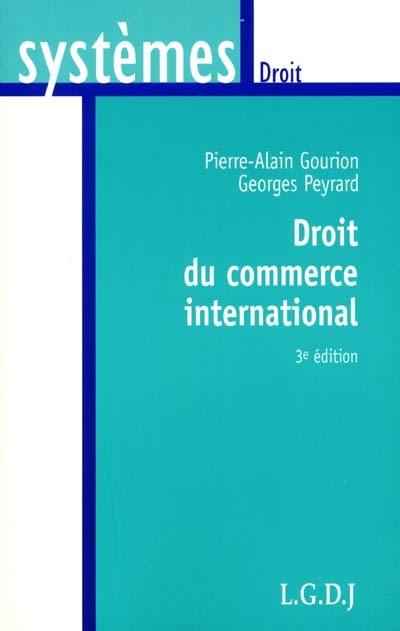 Droit du commerce international