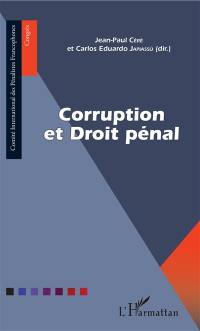 Corruption et droit pénal