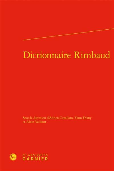 Dictionnaire Rimbaud