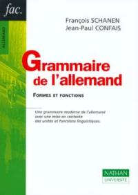 Grammaire de l'allemand : formes et fonctions