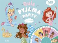 Pyjama party : quiz spécial 8-12 ans