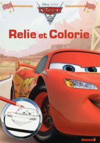 Cars 2 : relie et colorie