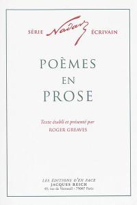 Poèmes en prose