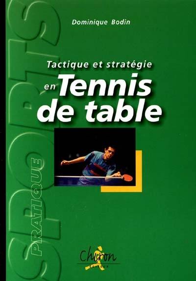 Tactique et stratégie en tennis de table