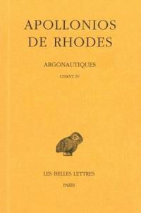 Argonautiques. Vol. 3. Chant IV