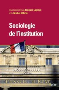 Sociologie de l'institution