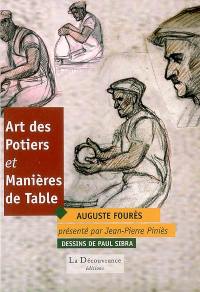 Art des potiers et manières de tables