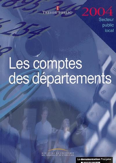 Les comptes des départements 2004