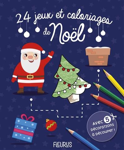 24 jeux et coloriages de Noël