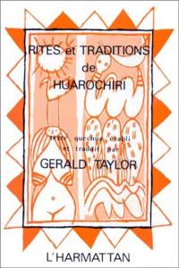 Rites et traditions de Huarochiri : Manuscrit quechua du début du XVIIe siècle