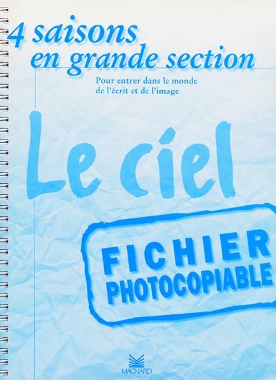 Le ciel : fichier photocopiable