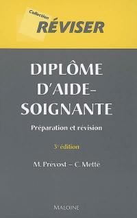 Diplôme d'aide-soignante : préparation et révision