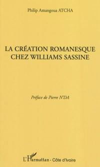 La création romanesque chez Williams Sassine