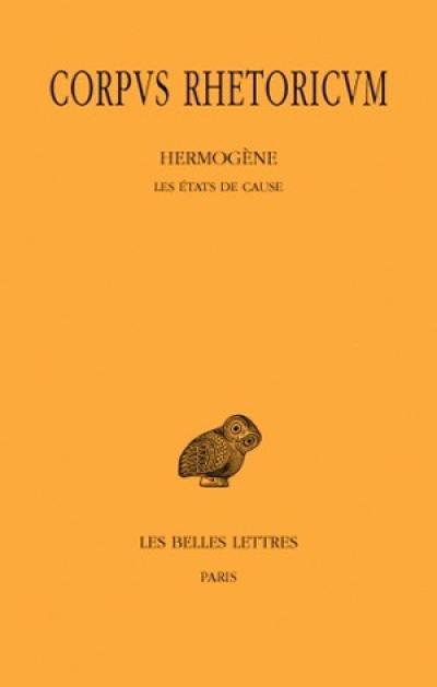 Corpus rhetoricum. Vol. 2. Les états de cause