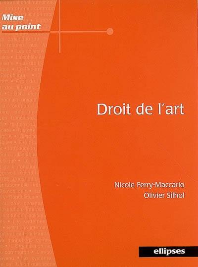 Droit de l'art