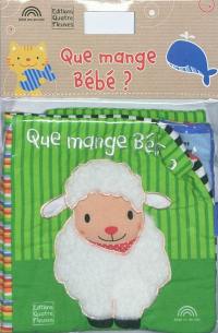 Que mange bébé ?