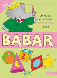 Je joue et je découvre les formes avec Babar, 3-4 ans