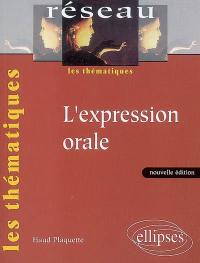 L'expression orale