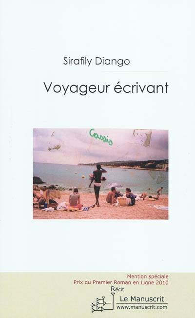 Voyageur écrivant : récit de voyage