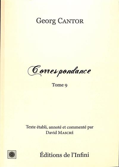 Correspondance. Vol. 9 Correspondance. Vol. 9