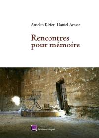 Rencontres pour mémoire