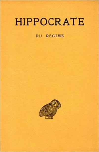 Oeuvres complètes. Vol. 6-1. Du régime