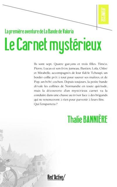 Le carnet mystérieux : la première aventure de la bande de Valoria