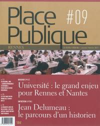 Place publique, Rennes, n° 9. Université : le grand enjeu pour Rennes et Nantes