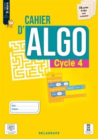 Cahier d'algo cycle 4