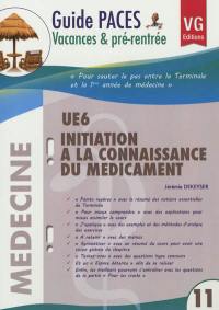 Initiation à la connaissance du médicament UE6