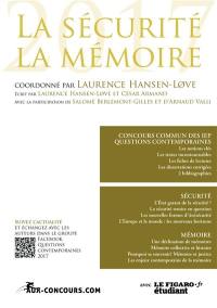 La sécurité, la mémoire : Sciences Po 2017, concours commun des IEP, questions contemporaines 2017