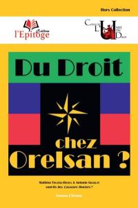 Du droit chez Orelsan ?