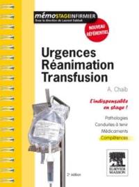 Urgences, réanimation, transfusion