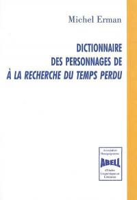 Dictionnaire des personnages de A la recherche du temps perdu