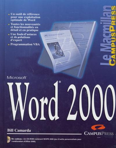 Microsoft Word 2000