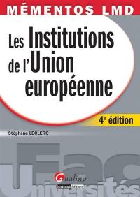 Les institutions de l'Union européenne