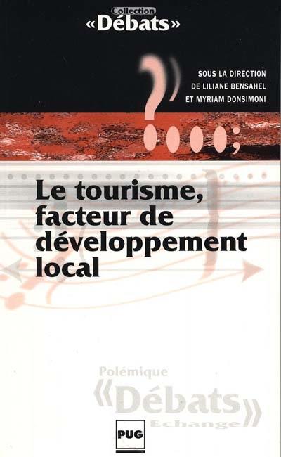 Le tourisme : un facteur de développement