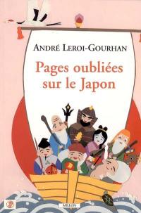 Pages oubliées sur le Japon