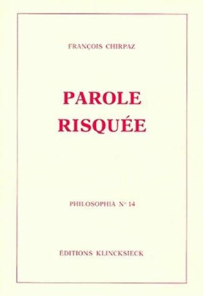 Parole risquée