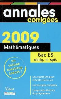 Mathématiques : bac série ES, oblig. et spé.