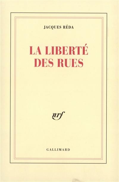 La liberté des rues