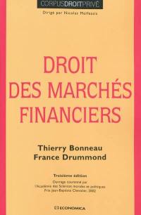 Droit des marchés financiers