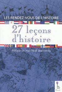 27 leçons d'histoire