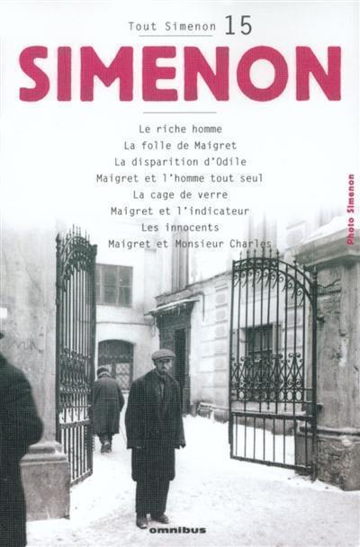 Tout Simenon. Vol. 15